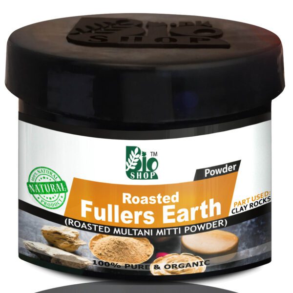 Roasted Multani Mitti | Roasted Fullers Earth Fine Powder for Face Pack Bhuni Multani Mitti Powder 100% Organic